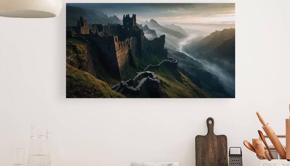 Amidst towering rocks that pierce the air by Yasser Saayed