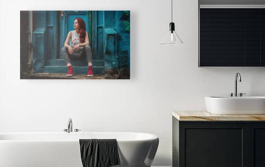 calm down 3d render photo illustration typography by Papplar