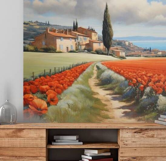 Champ de coquelicots  by DigitalStore212