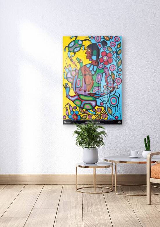 HD Acrylic and HD Metal - Morrisseau at  MET -  v. 2 -  Limited Edition of 10 by Official Morrisseau