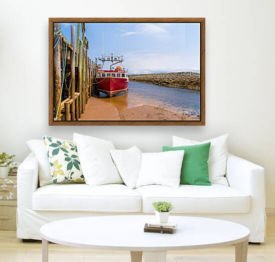 Boats In by Geoffrey Prior