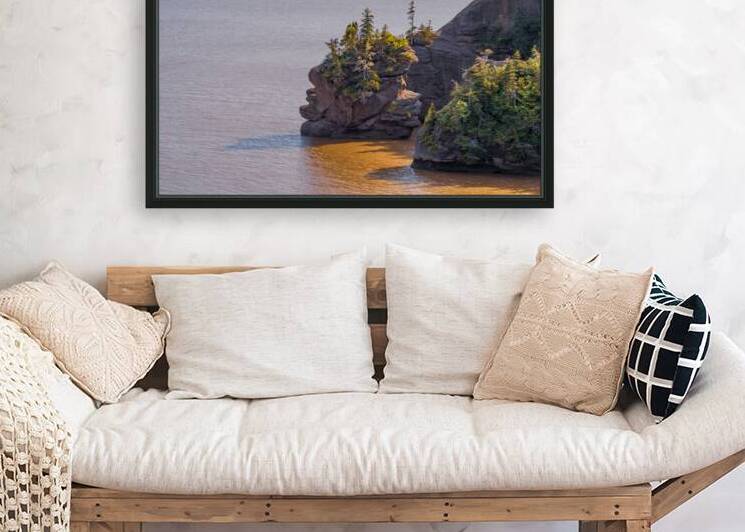 Hopewell Rocks Shoreline by Geoffrey Prior