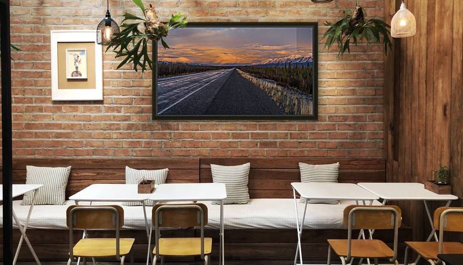 Yukon Sunset by Geoffrey Prior