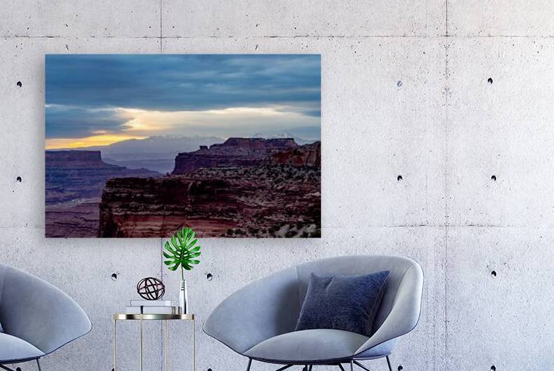 La Sal Mountains And Canyonlands Dawn by Jennifer White