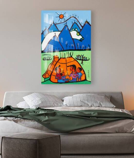 HD Acrylic &  HD Metal - Limited Edition of 5 by Official Morrisseau