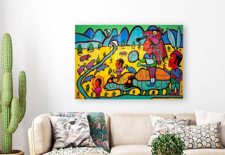 HD Acrylic and  HD Metal - Limited Edition of 5 by Official Morrisseau