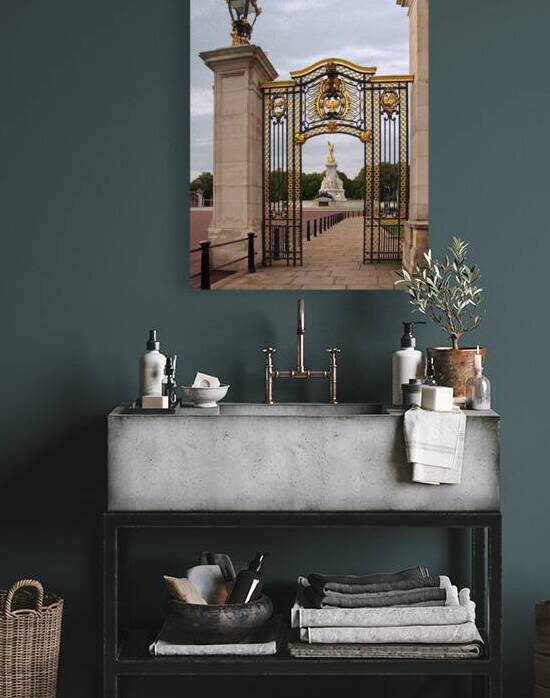 Buckingham Palace Australia Gate Victoria Memorial by Gill Billington