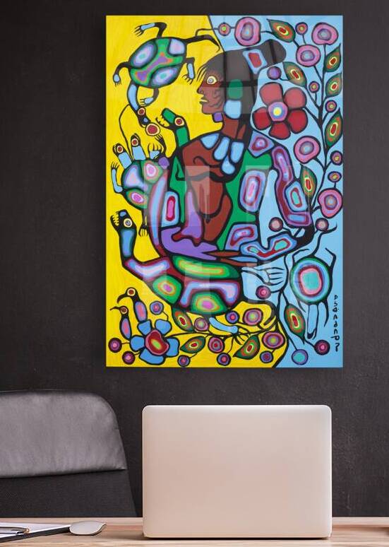 Mother Earth - archival museum print by Official Morrisseau