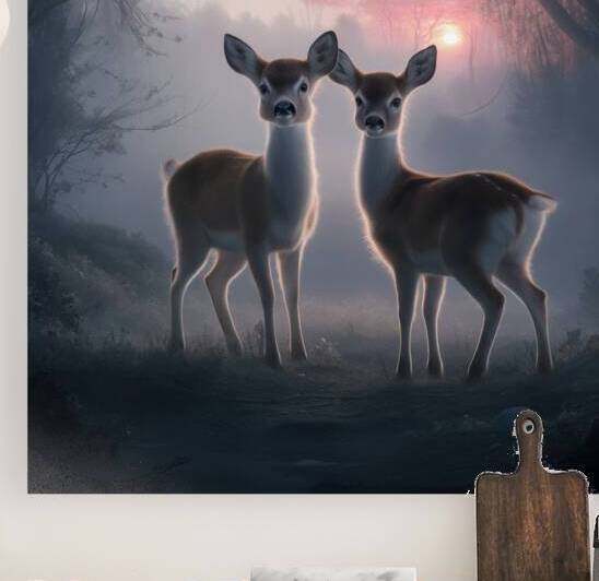 Forest Creatures at Twilight by dratef