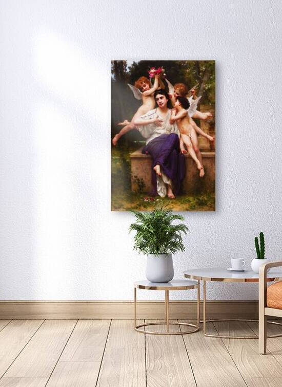 Reve de printemps – William Bouguereau by Classic Painting