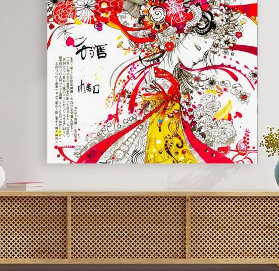 Asian Aesthetic - Geisha Girl by SykArt Designs
