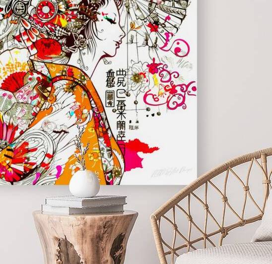 Asians Woman - My Geisha by SykArt Designs