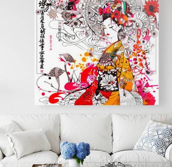 Asian Expression - Asian Queen by SykArt Designs