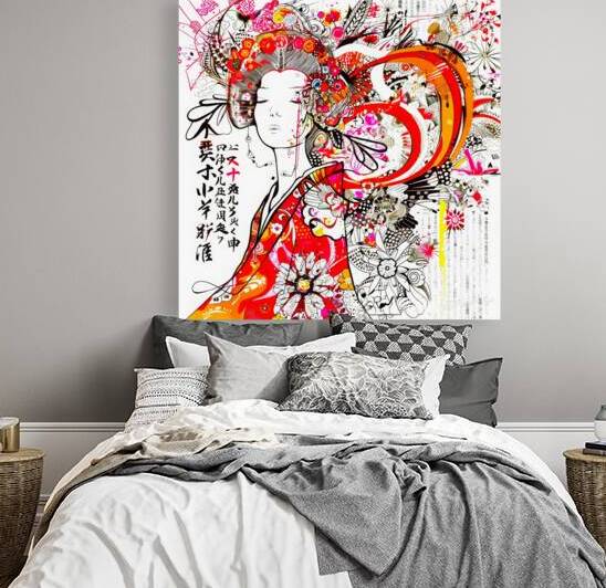 Asian Doll - Geisha Doll by SykArt Designs