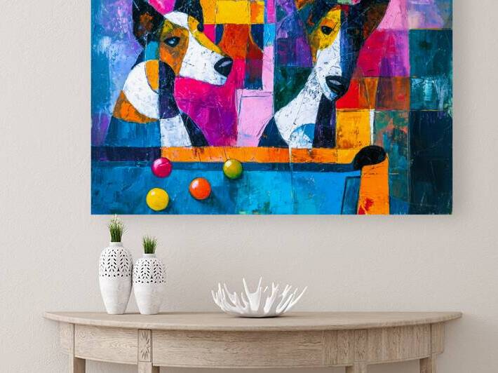 Colorful Companions by Digiart