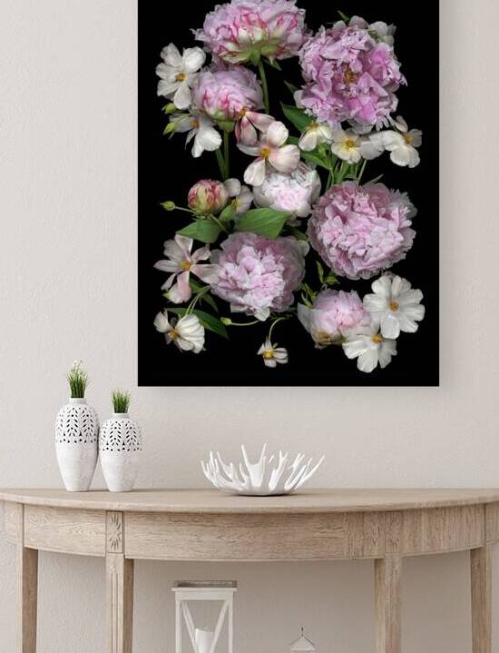   Peonies and Buttercups  by Jane Baron