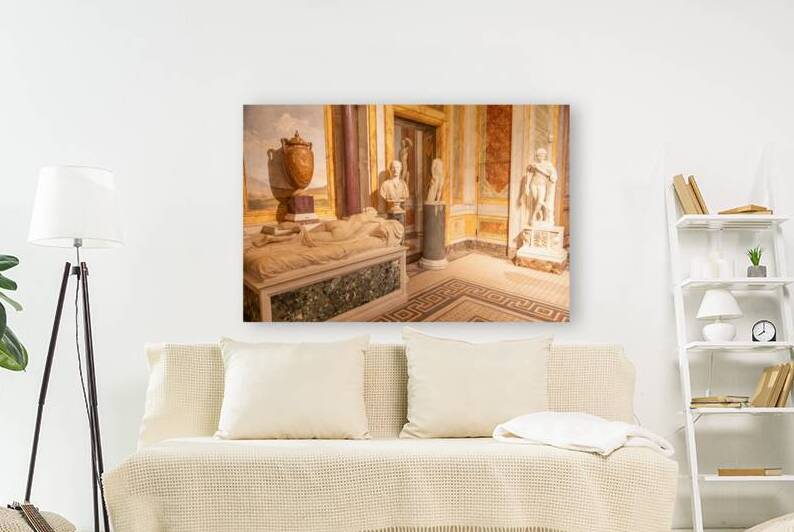 Rome Italy - Borghese Gallery - ancient art museum interior by Paolo Modena