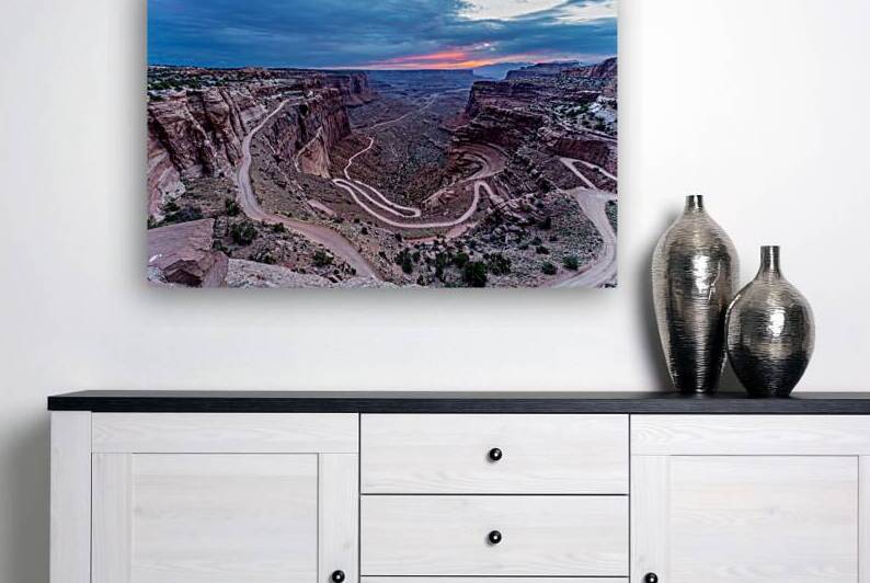 Canyonlands Shafer Trail Dawn by Jennifer White