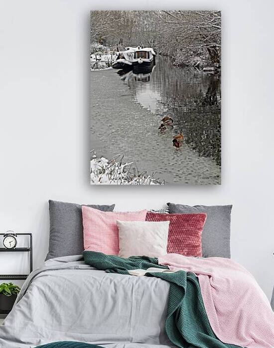 A Winters Day on the River by Gill Billington