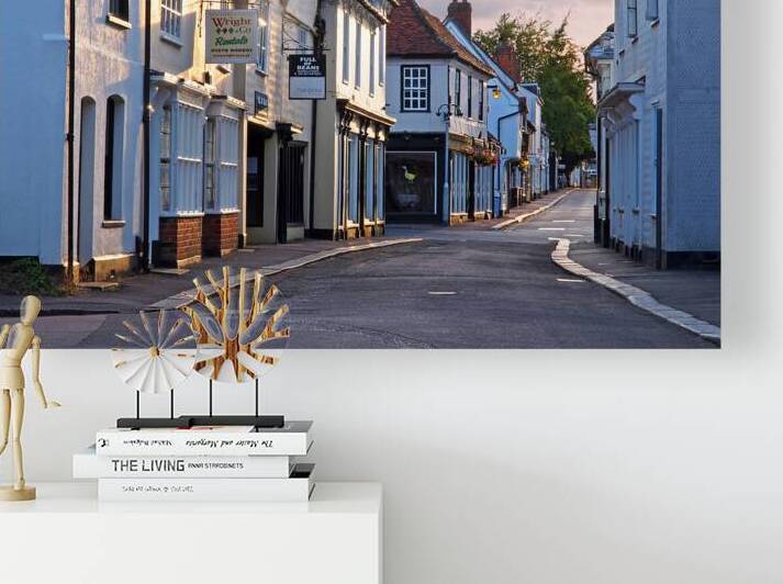 Church Street Sawbridgeworth by Gill Billington