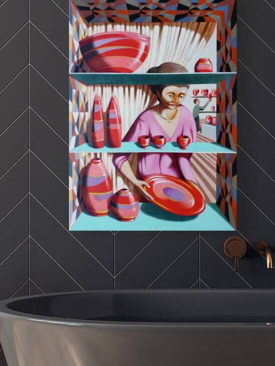 The shop window by federicocortese