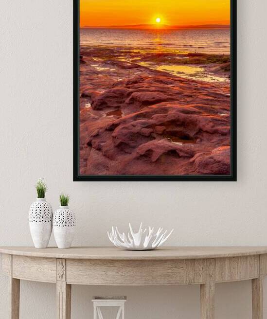 Burntcoat Head  Sunset by Geoffrey Prior