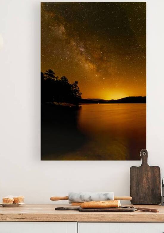 Bolar Mountain Sunset Milky Way 1 by Norma Brandsberg Photography