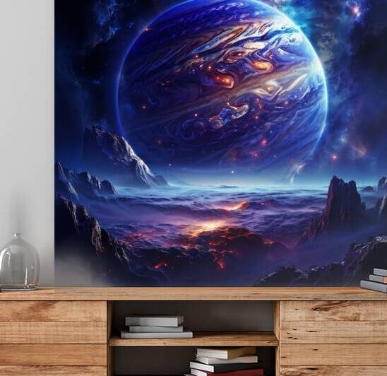 Emperor of the Storm Cosmic Jupiter  by Abdu innovations