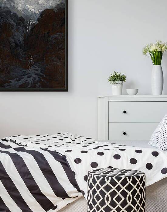 Sir Lancelot Approaching the Castle of Astolat  by Row One Brand