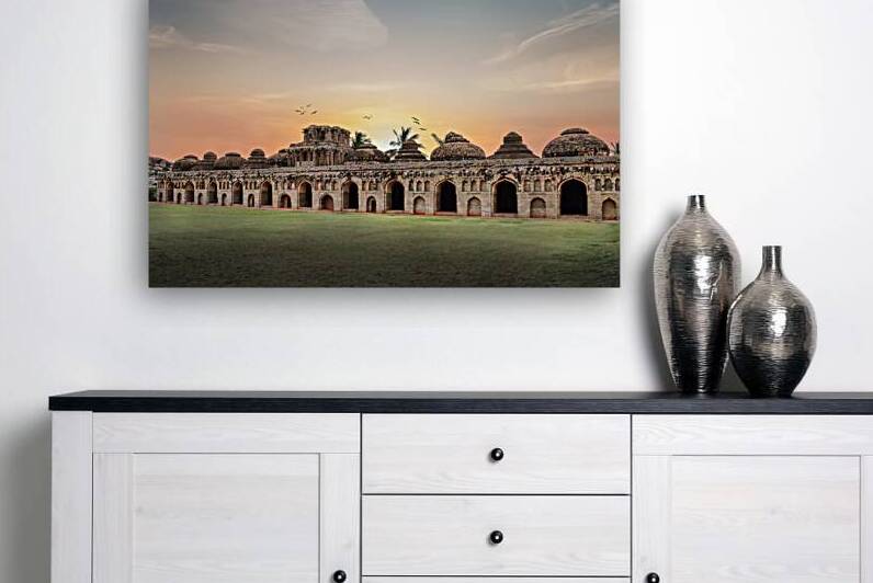 Elephants Stable by Dekel Bar