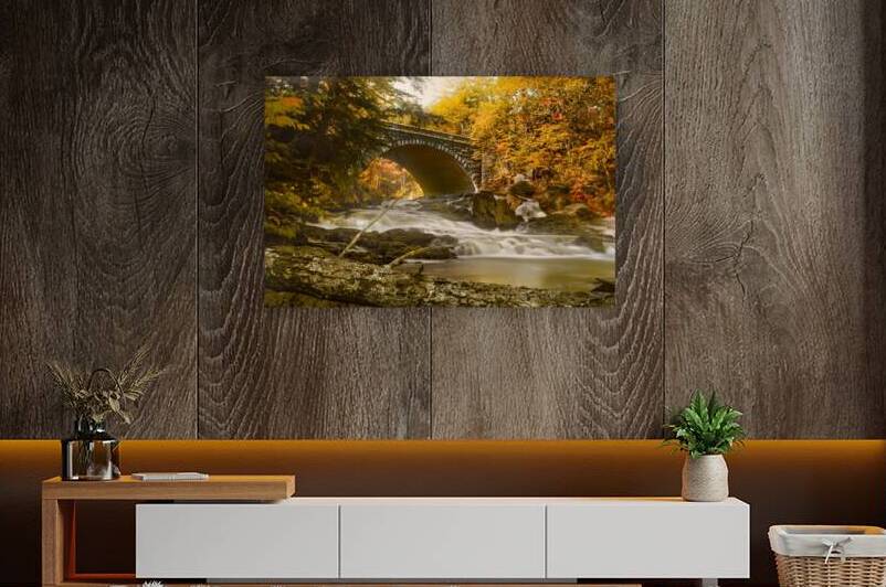 Profiles Falls Autumn  by dbg photo