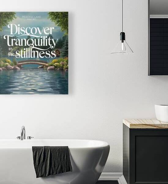 the tranquility stillness by larachdesign