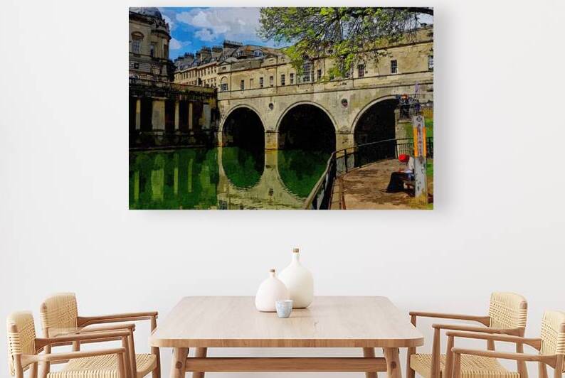 Poultney Bridge Bath. by Steve Painter