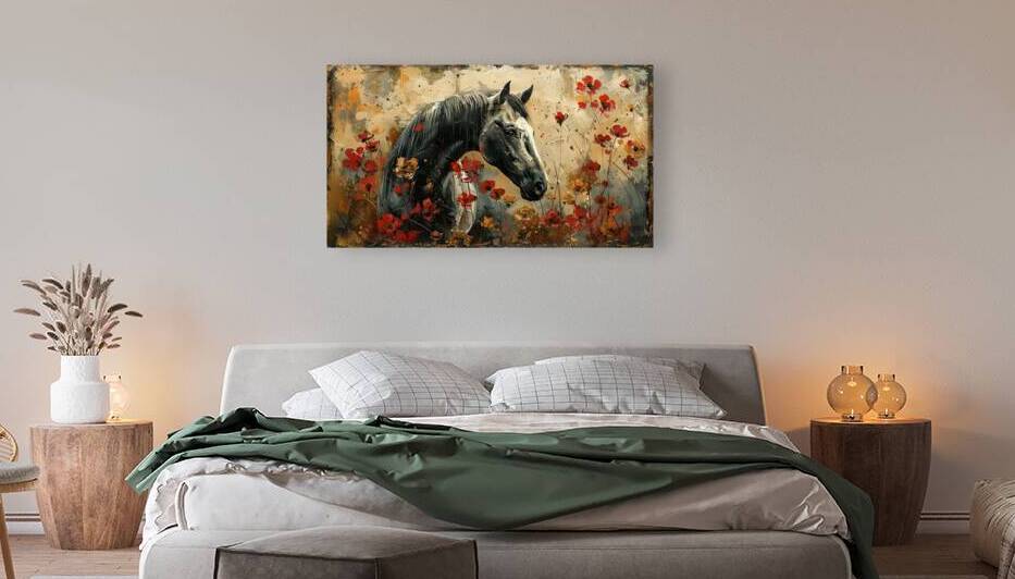 HORSE PAINTING by ahmed ramadan