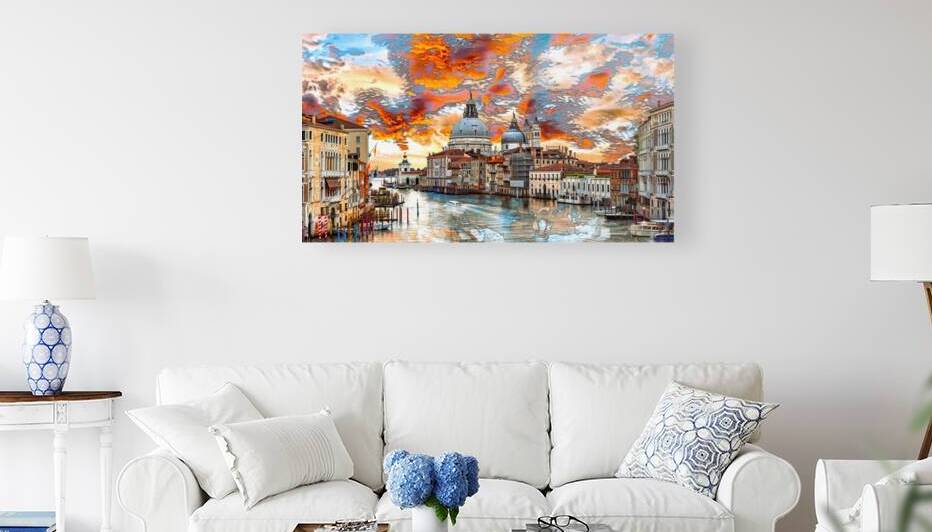 Capital Cities - Sunset In Venice by SykArt Designs