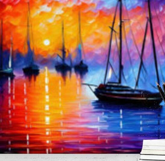  FishingAtSunrise onCanvas by Jay Paterson