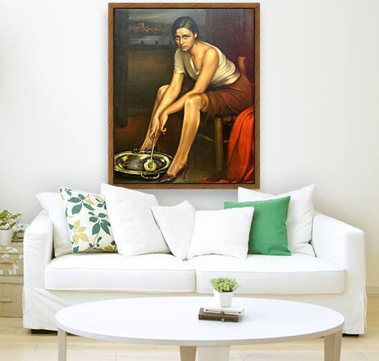 Julio Romero de Torres  1874 1930 La Chiquita Piconera by TOPARTGALLERY