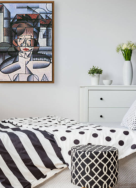 Portrait of Madame Germaine Raynal 1 by Juan Gris