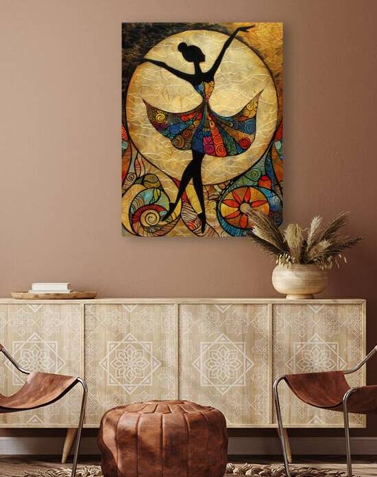 Balletic Whirl by pixel printsy