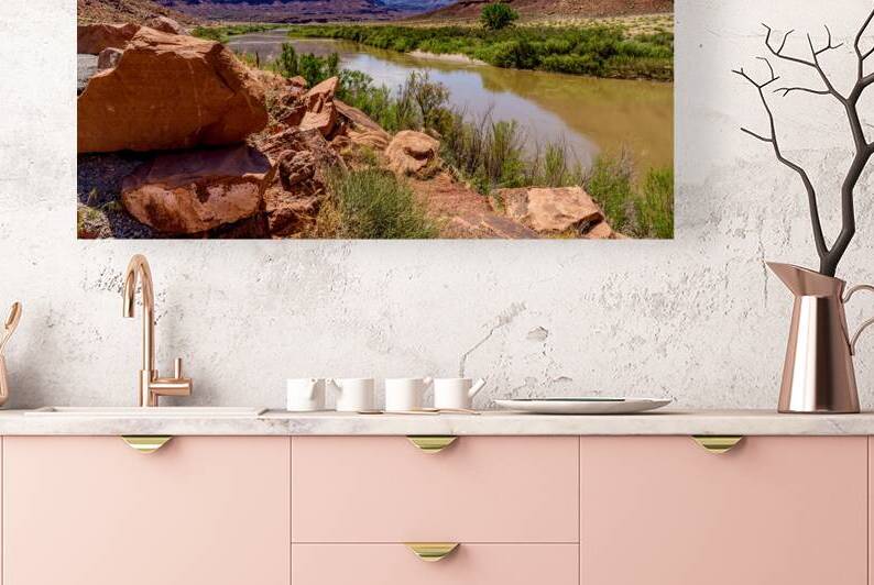 Colorado River In Utah by Jennifer White