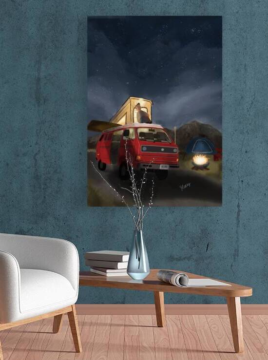 Sous les etoiles by KaRay Illustrations