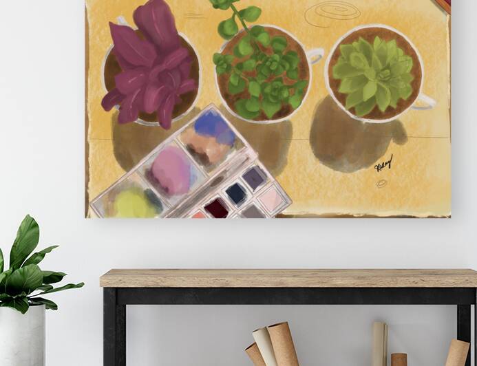 Mes plantes  by KaRay Illustrations