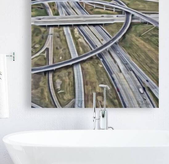 ABOVE LOS ANGELES by ABOVE EARTH by Gail Taylor