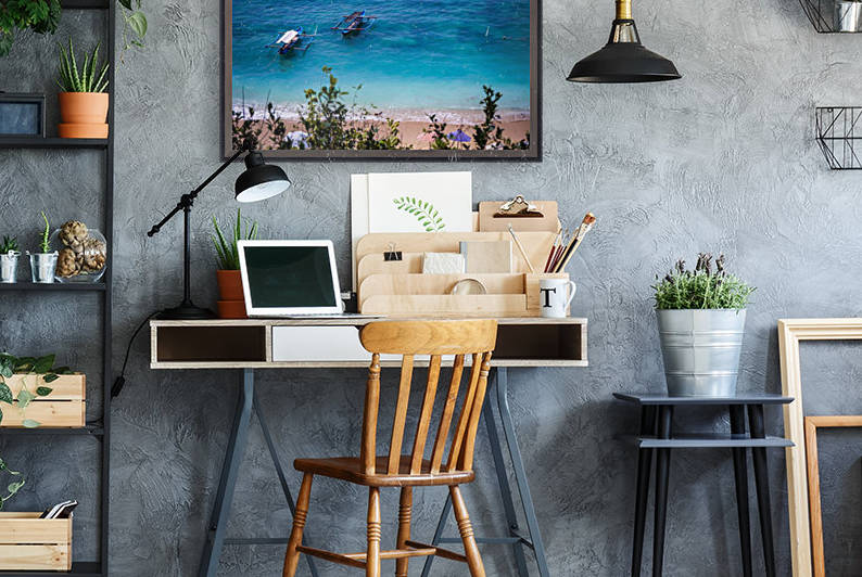 Perfect shade of azure blue by Emmi Torikka