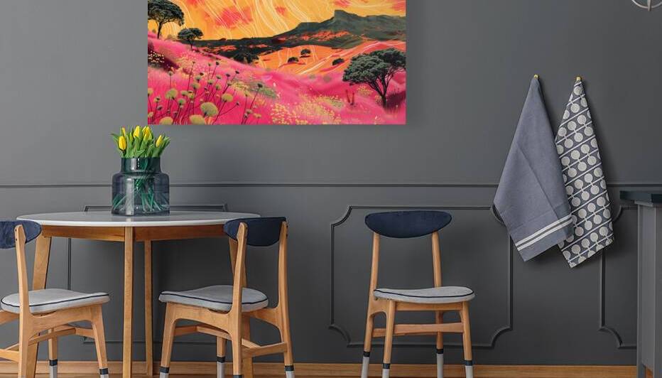 African landscape A minimal and weird design wi 9 by ASAR STUDIOS