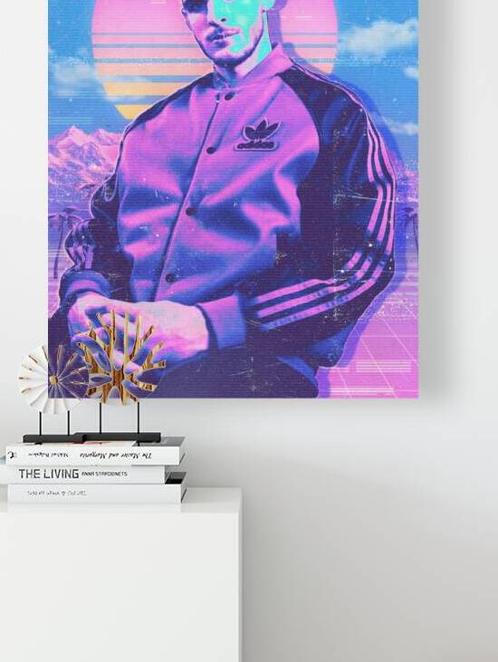 Retro Declan Rice Poster by RabbitSagitarius