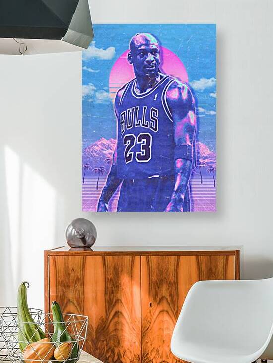 Retro Michael Jordan Poster by RabbitSagitarius