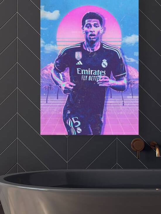 Retro Jude Bellingham Poster by RabbitSagitarius