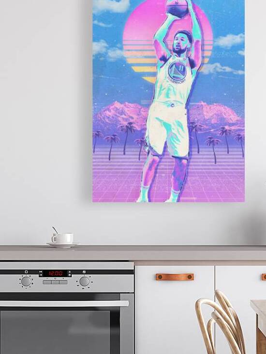 Klay Thompson Retro Poster by RabbitSagitarius