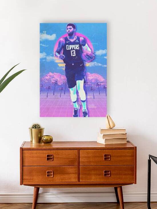 Paul George Retro Poster by RabbitSagitarius